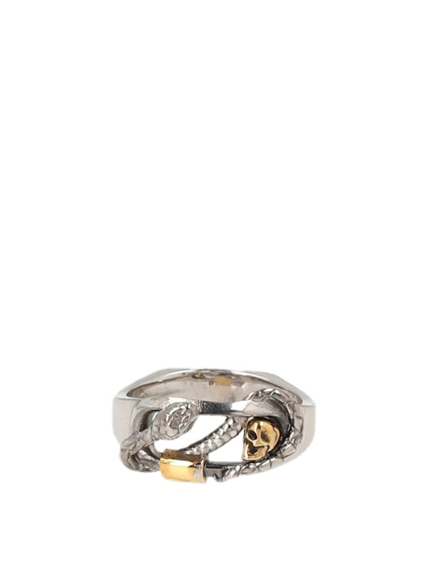 ALEXANDER MCQUEEN: ringe - Ring - Bunt