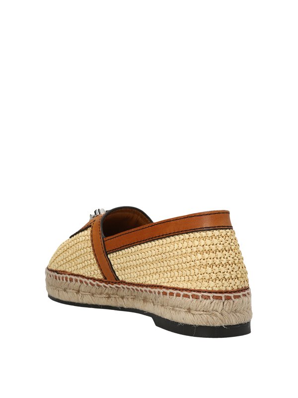 DSQUARED2: espadrilles online - Cashmere rafia espradillas