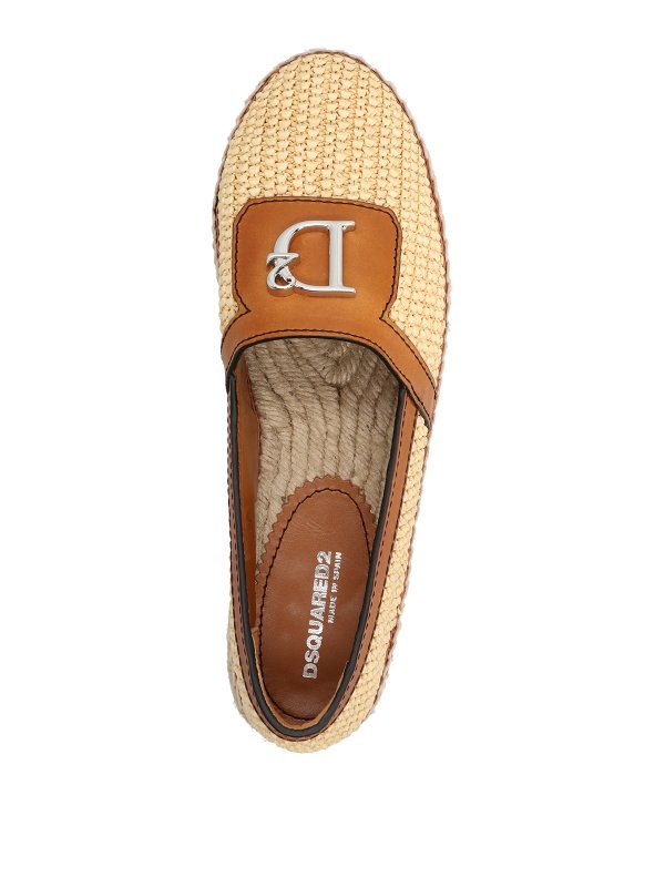 iKRIX DSQUARED2: espadrilles - Cashmere rafia espradillas