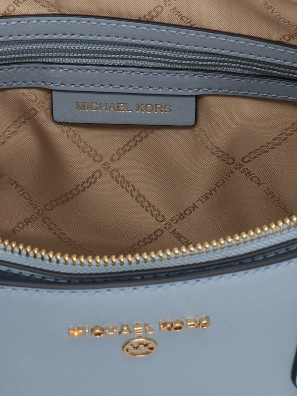 Leather tote shop online: MICHAEL KORS