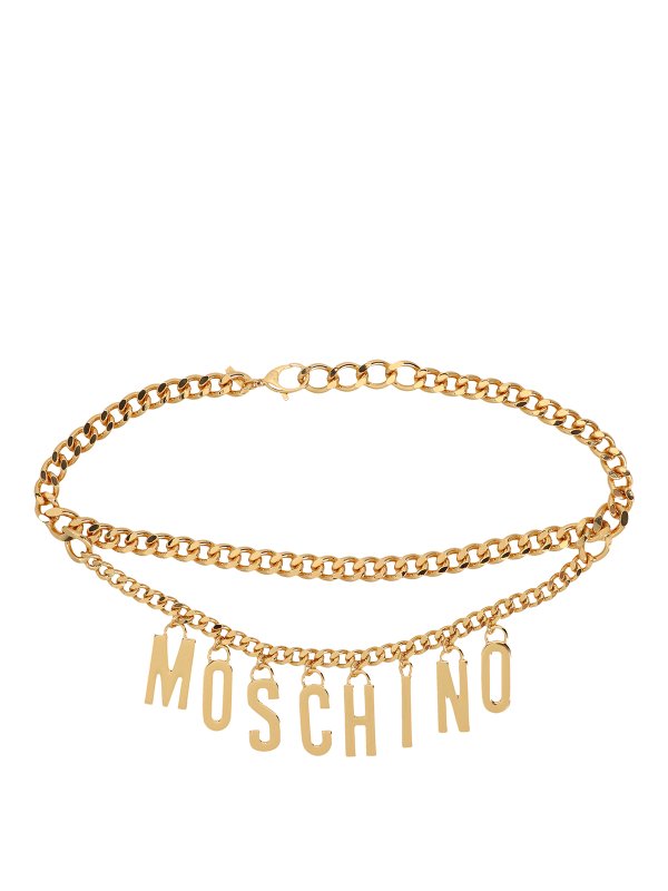 MOSCHINO: ベルト - ベルト - 金