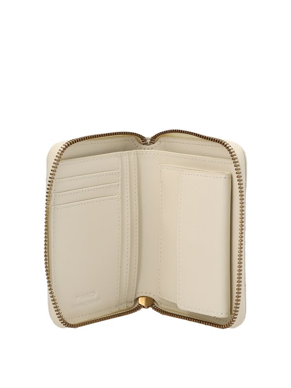 The Best Shops Pinko: Portemonnaies und Geldbörsen - Portemonnaie - Weiß