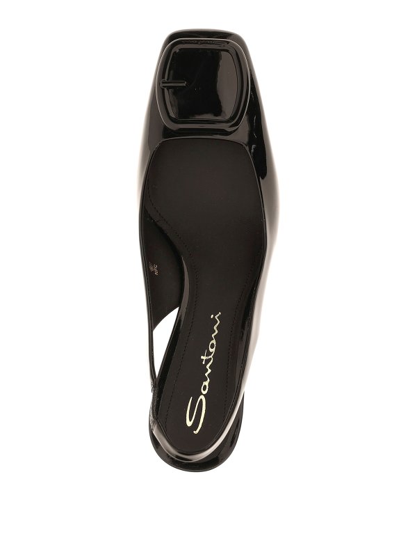 The Best Shops SANTONI: court shoes - Lemon slingbacks