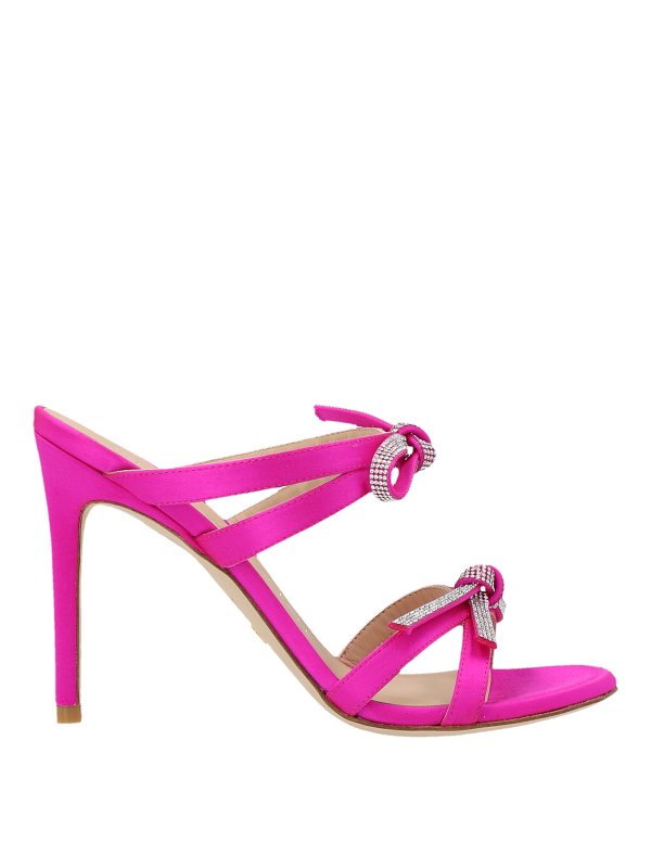 Stuart Weitzman: sandals - Bow mules