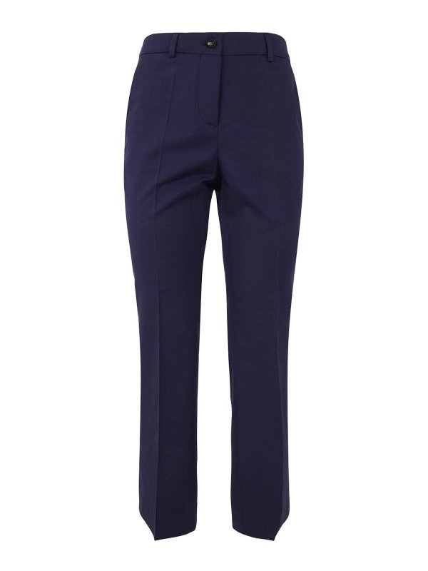 ALBERTO BIANI: casual trousers - Flared stretch trouser