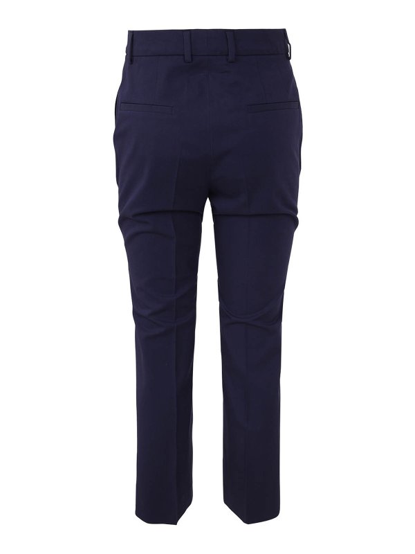 ALBERTO BIANI: casual trousers online - Flared stretch trouser