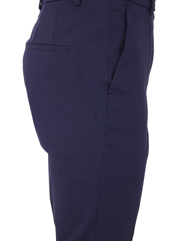 iKRIX ALBERTO BIANI: casual trousers - Flared stretch trouser
