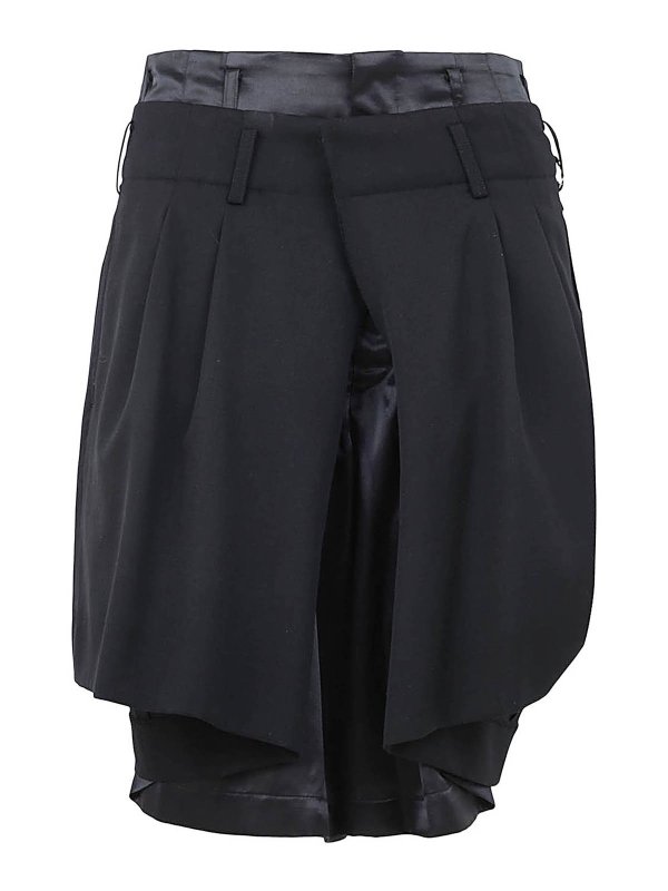 COMME DES GARCONS: トラウザーショーツ - ショートパンツ - 黒