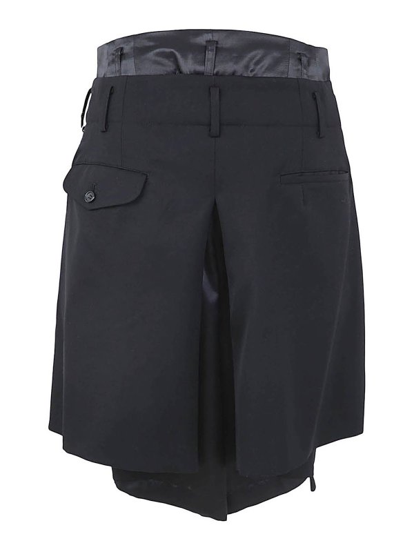 COMME DES GARCONS: トラウザーショーツ online - ショートパンツ - 黒