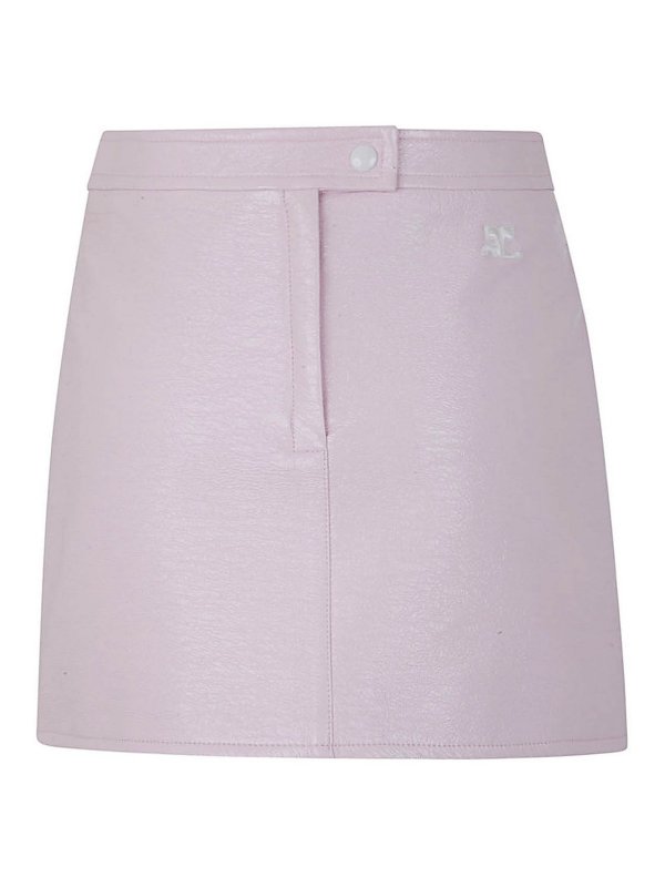 Courreges: ミニスカート - ミニスカート - ピンク