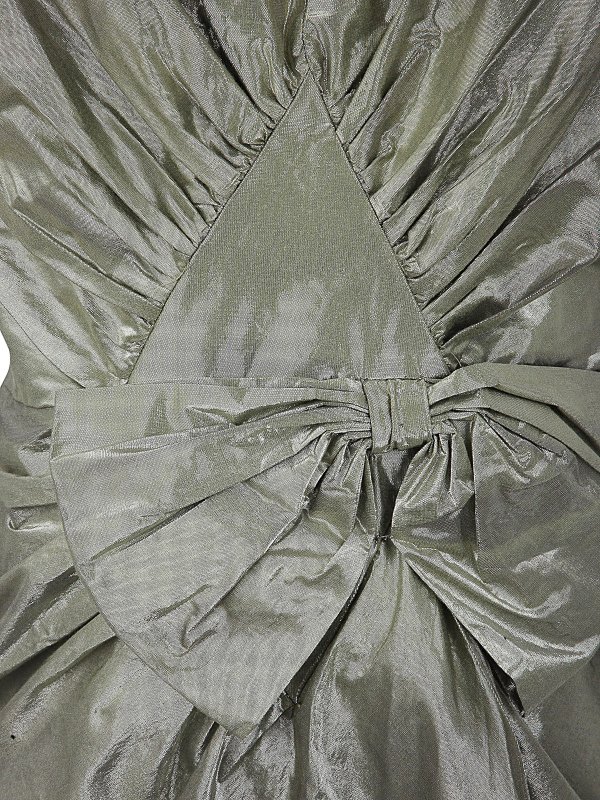 iKRIX Maison Margiela: Robe longueur genou - Robe Au Genou - Métallique