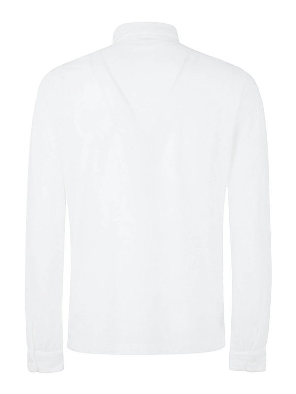 ZANONE: polo shirts online - Detailed cotton polo