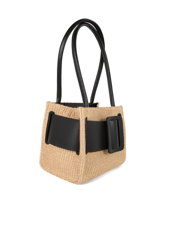 iKRIX BOYY: totes bags - Bobby 23 soft raffia bag