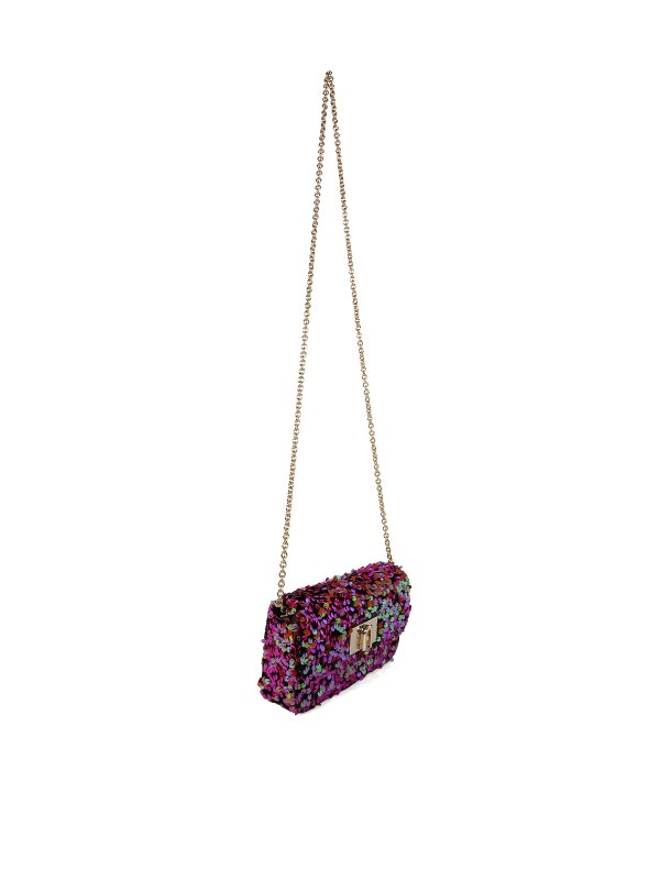iKRIX FURLA: cross body bags - 1927 mini sequined bag