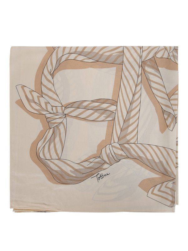TOTEME: Stolen und Schals - Stola - Beige