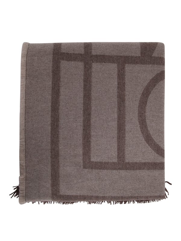 TOTEME: ストール＆ショール - ストール/ショール - ブラウン