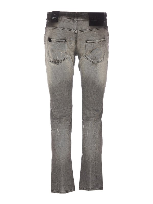 JOHN RICHMOND: ストレートジーンズ online - ストレートジーンズ - グレー