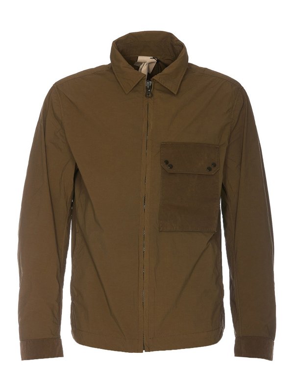 TEN C: Casualjacken - Casualjacke - Grün