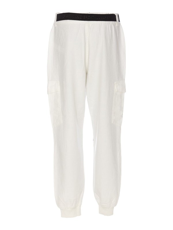 trousers Liu Jo - Track pants with logo belt - TA3128T332810604