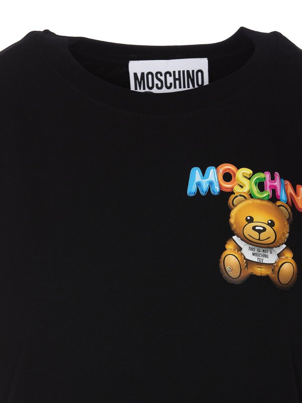Teddy bear t-shirt shop online: MOSCHINO