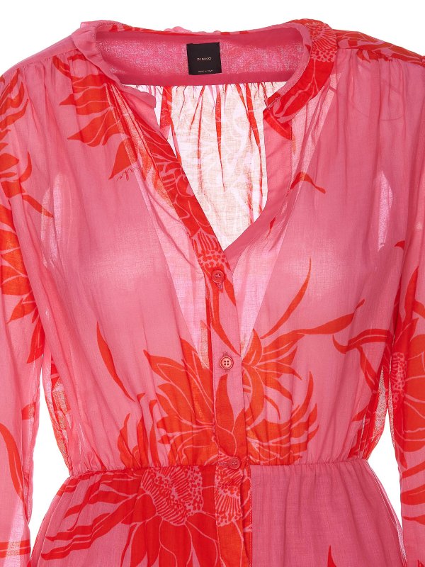 膝丈ドレス - Nomade Replica 
online: Pinko