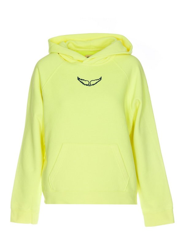 ZADIG&VOLTAIRE: Sweatshirts & Sweaters - Georgy photoprint palmier hoodie