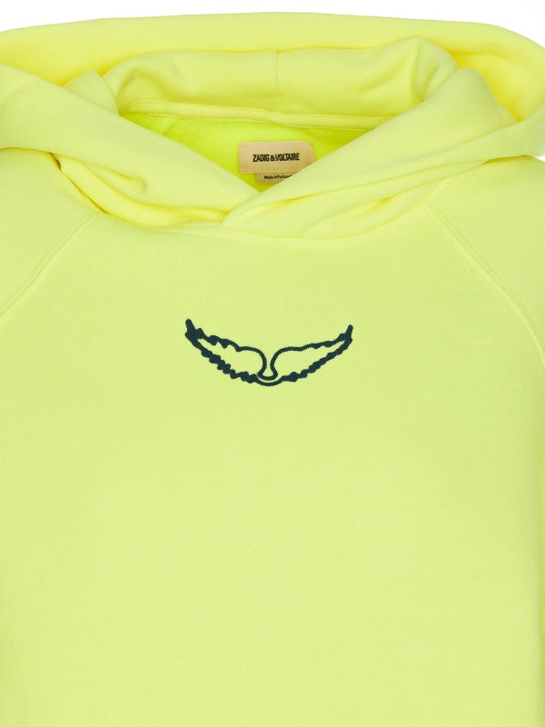 Georgy photoprint palmier hoodie shop online: ZADIG&VOLTAIRE