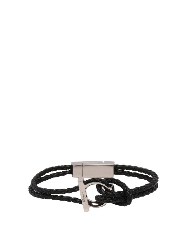 FERRAGAMO: ブレスレット＆バングル - ブレスレット/バングル - 黒