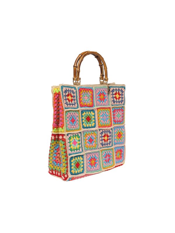 LA MILANESA: トートバッグ online - トートバッグ - 赤