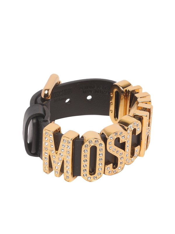 MOSCHINO: Bracelets & Bangles online - Crystal detailed bracelet