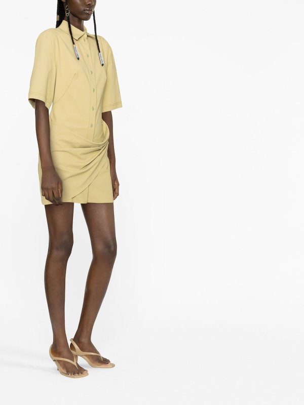 La robe Camisa shirt dress shop online: JACQUEMUS