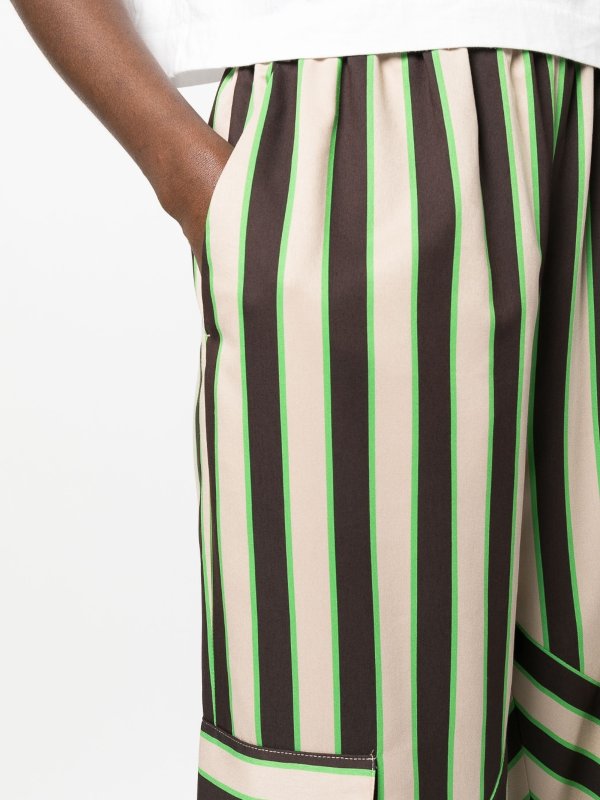 m.s.g.m. buy online Pantaloni a vita alta a righe