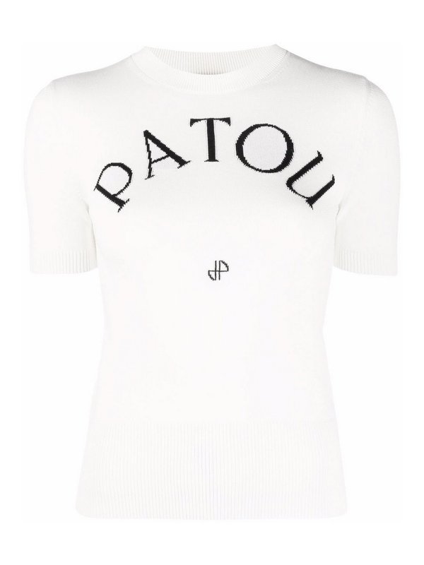 PATOU: T-shirts - T-Shirt - Weiß
