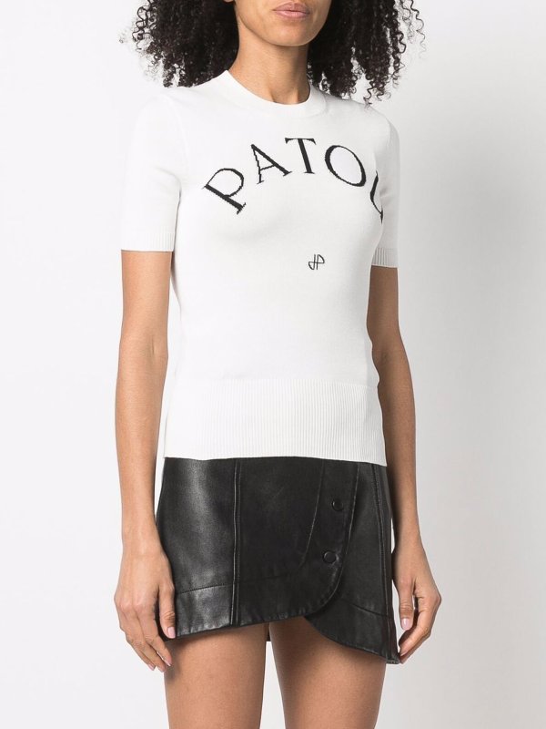The Best Shops PATOU: T-shirts - T-Shirt - Weiß