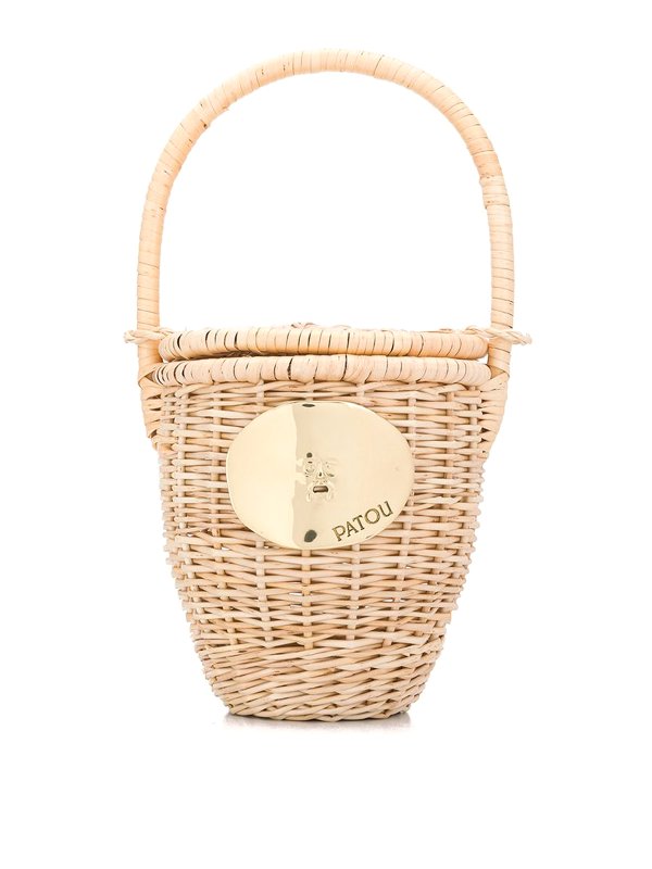 PATOU かごバッグ ベージュ Patou | バケットバッグ