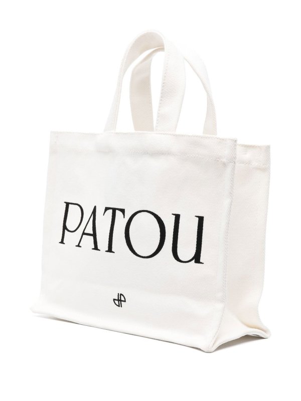 PATOU buy online Logo-print canvas tote