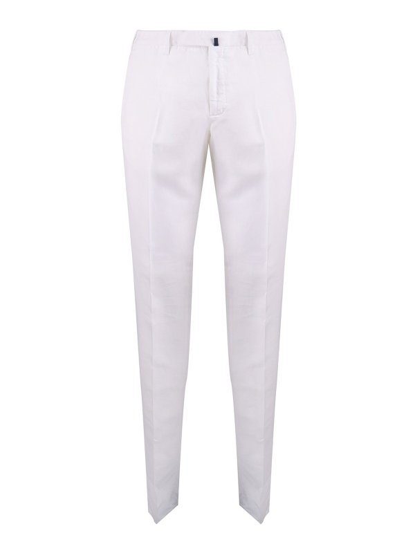INCOTEX: pantaloni casual - Pantaloni a gamba dritta