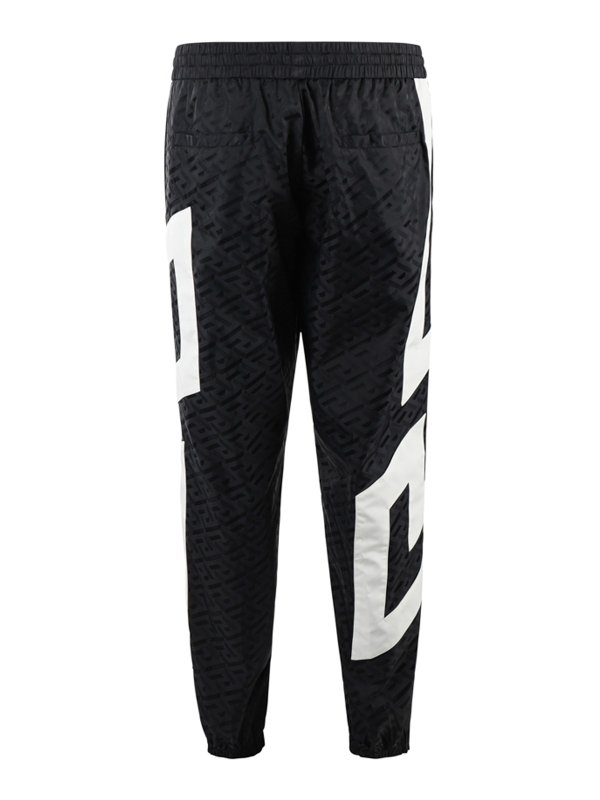 VERSACE: tracksuit bottoms online - La greca pants