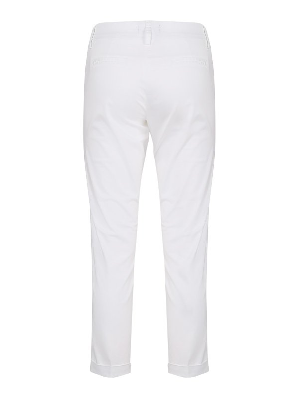 FAY: Casual Hosen online - Casual Hose - Weiß