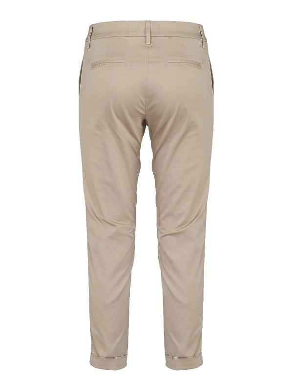 FAY: casual trousers online - Chino trousers in cotton