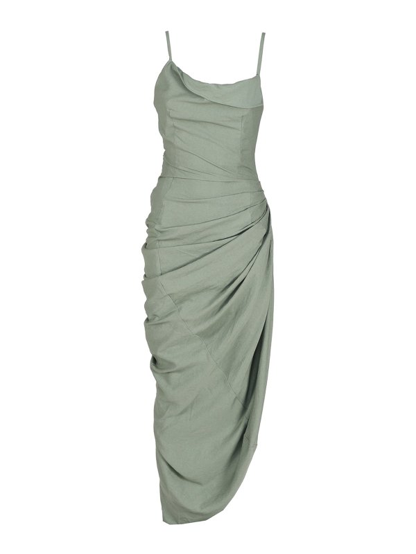 JACQUEMUS: maxi dresses - La robe saudade long dress
