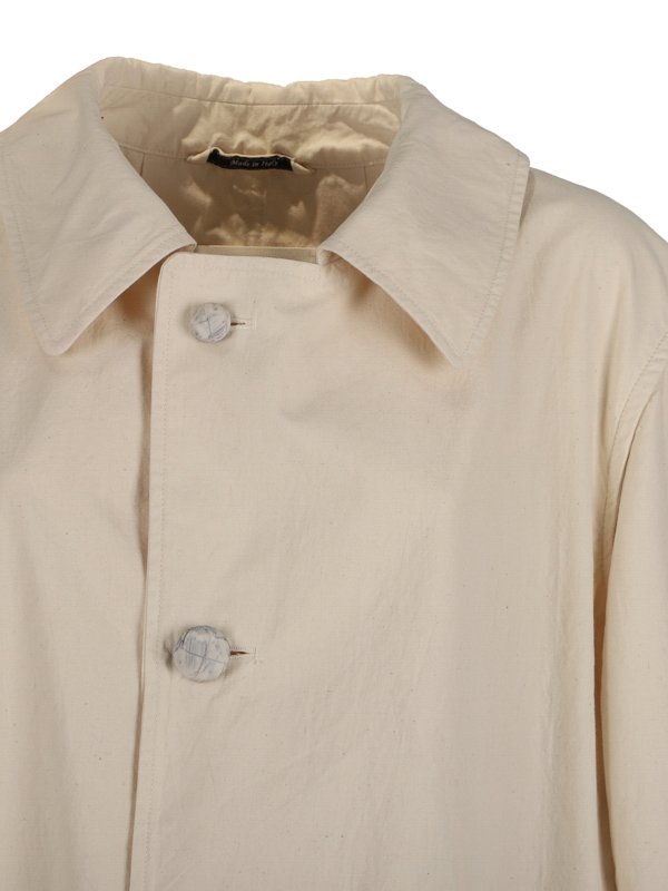 iKRIX Maison Margiela: ロングコート - ロングコート - ベージュ