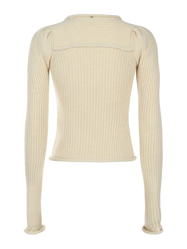 MAX MARA STUDIO: crew necks online - Valico ribbed knit