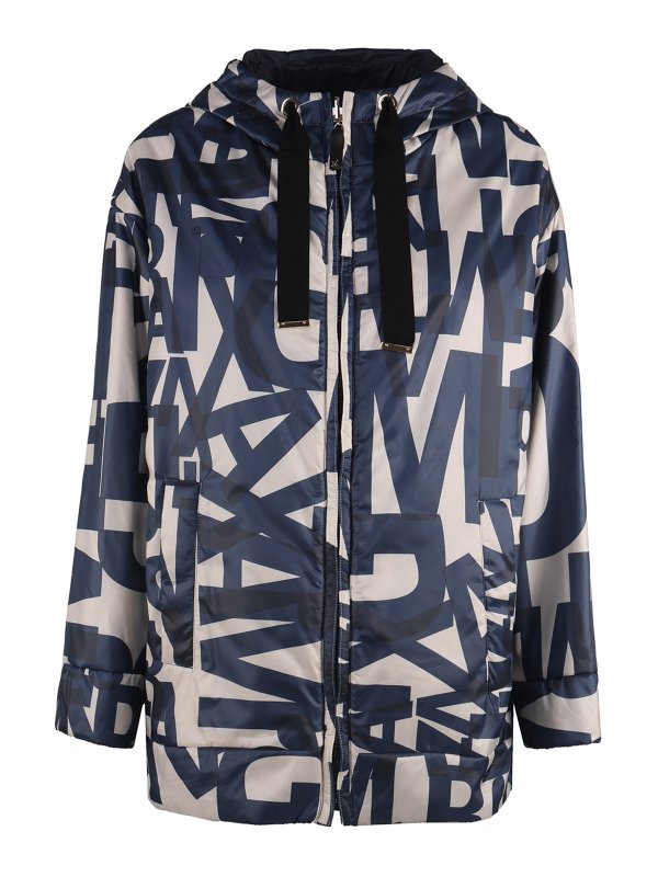 MAX MARA STUDIO: padded coats - Reversible Greenlo jacket