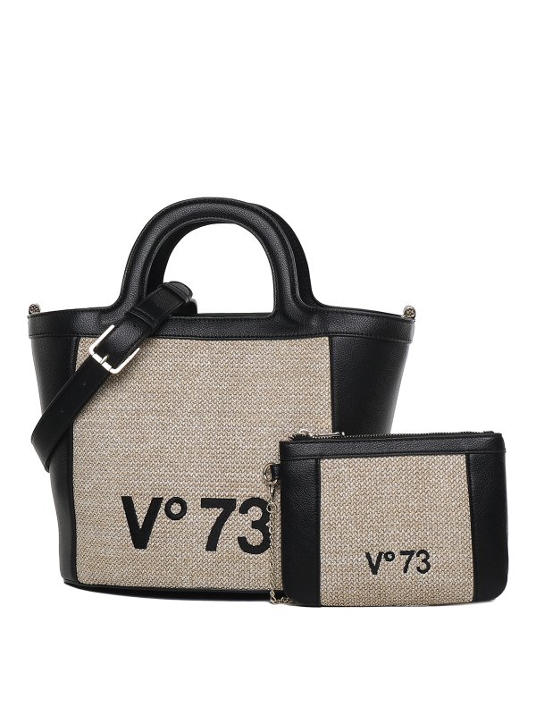 v°73: shopper - Borsa tote intrecciata