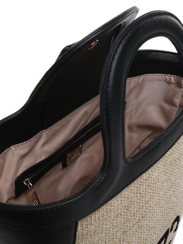 Borsa tote intrecciata shop online: v°73