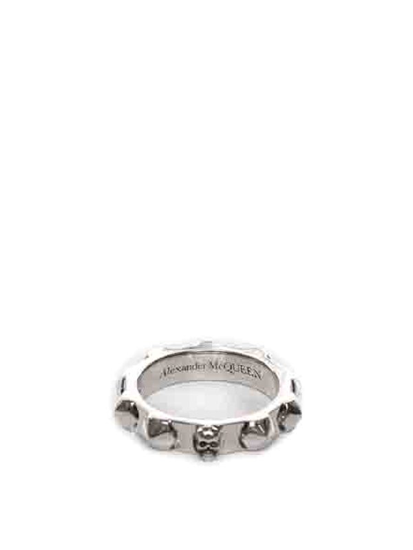 ALEXANDER MCQUEEN: Rings - Punk stud ring