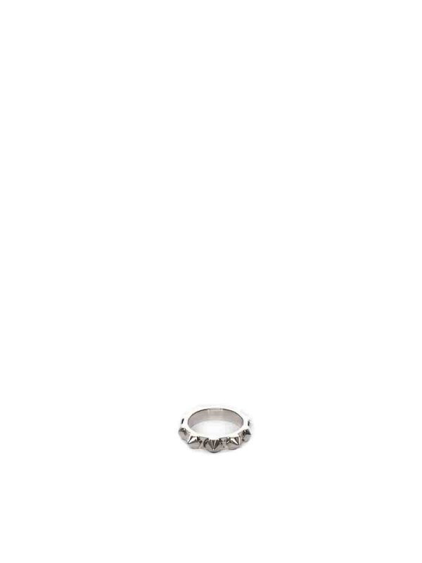 ALEXANDER MCQUEEN: Rings online - Punk stud ring