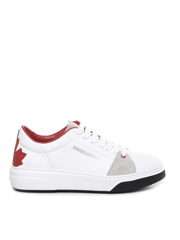 DSQUARED2: trainers - Maple leaf sneakers