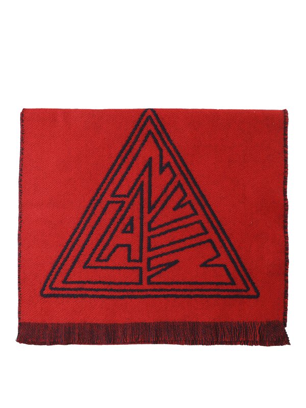 LANVIN: Bufandas y pañuelos - Bufanda - Rojo